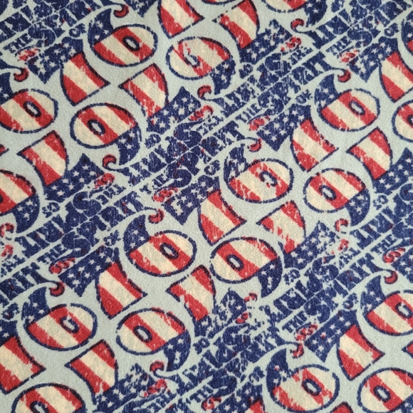 4th of July! LuLaRoe Irma tunic style top "76" design - Picture 3 of 3